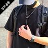 Glory_Arden [Unisex] Surgical Steel Epox Cross Unique Necklace / Ghmn-161