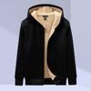 Men's Hong Kong Style Winter Lamb Fleece Cotton Coat - Trendy, Loose, Warm, and Thick Plus Velvet Jacket for Couples