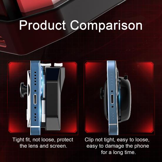 Mobile Game Joystick MFI Model Responsive Bluetooth-compatible 5.0 Lag-free Gaming Controller for Android/for IOS