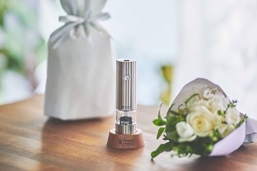 Russell Hobbs Rechargeable Salt & Pepper Mill Mini 7941JP