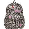 Schoolbag Autumn and Winter New Backpack Cute Versatile Student Schoolbag Japanese Soft Girl Cartoon Backpack Hello Kitty Leopard Print Backpack