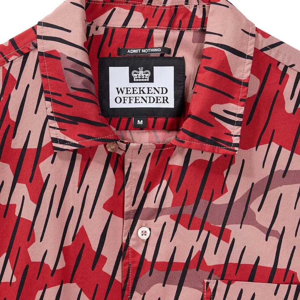 Weekend Offender Childrens/Kids Monuriki Rain Camo Shirt