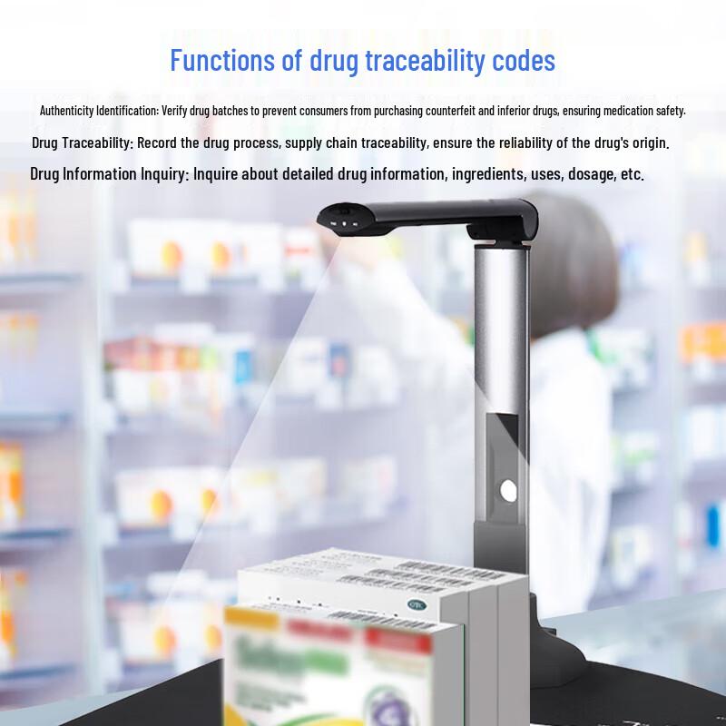 Dianyipai U3000 20MP A3/A4 High-Speed Document Scanner CN plug (adapter included)