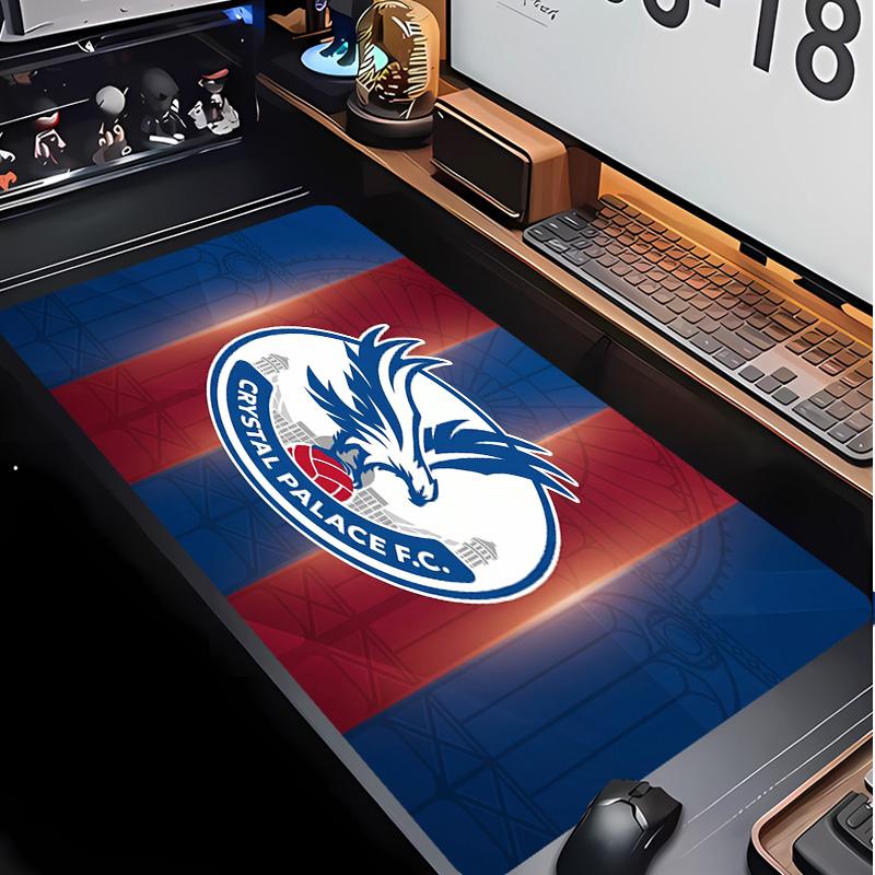 Crystal Palace Football Pattern Mouse Pad Non?Slip Rubber Base Gaming Mousepad For Desk Office Home