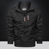 Spring and Autumn Large Size Jacket Men's Windproof and Waterproof Outdoor Hooded Jacket Men's Jacket