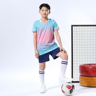Football Jersey Set Children's Summer Football Training Jersey Men's Game Sports Suit Can Be Logo918.