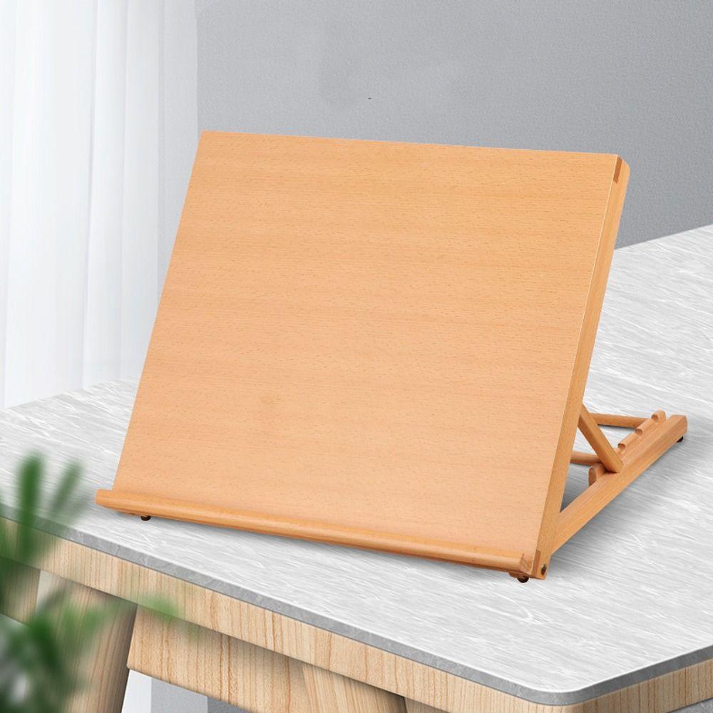 Multifunction Beech Wood Table Easel Adjustable Sketch Easel Art Painting Easel Artists
