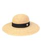 Yunibeosyeolkemiseuteuli Wire Round Raffia Hat