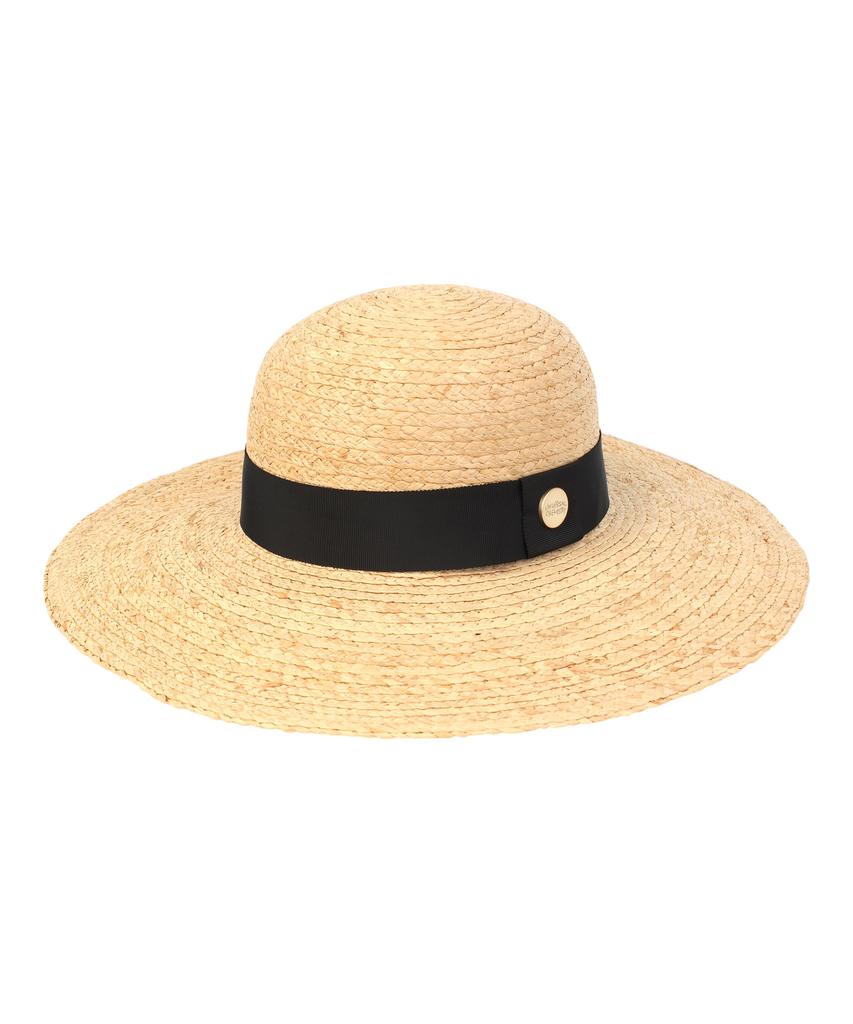 Yunibeosyeolkemiseuteuli Wire Round Raffia Hat