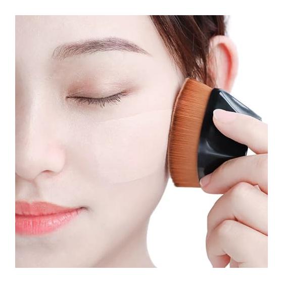 Makeup Brush, Foundation Brush, Popular Makeup Brush, Premium Fiber Bristle, Super Soft, Portable, Practical, Stylish, Large Area, Storage Case (Set