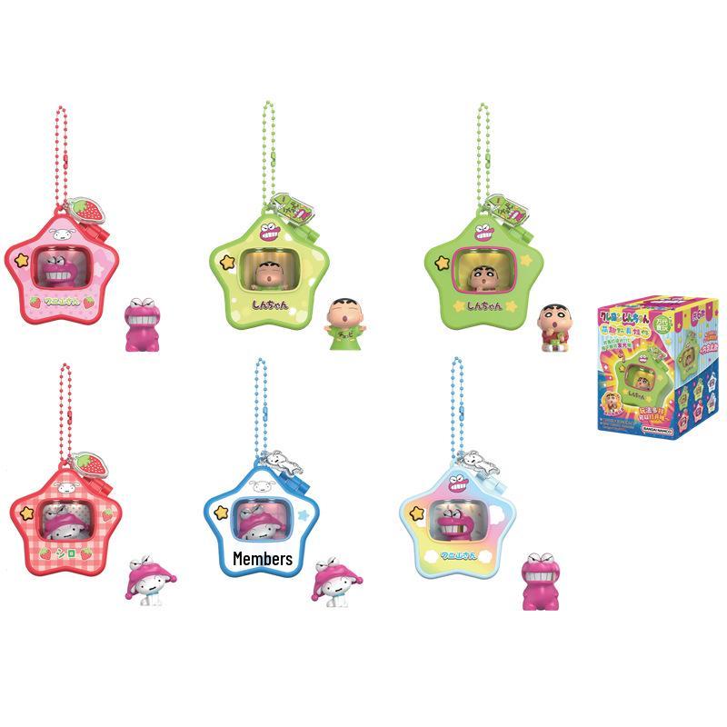 

Crayon Shin-chan Light-up Toy Pendant Keychain Blind Box Charm