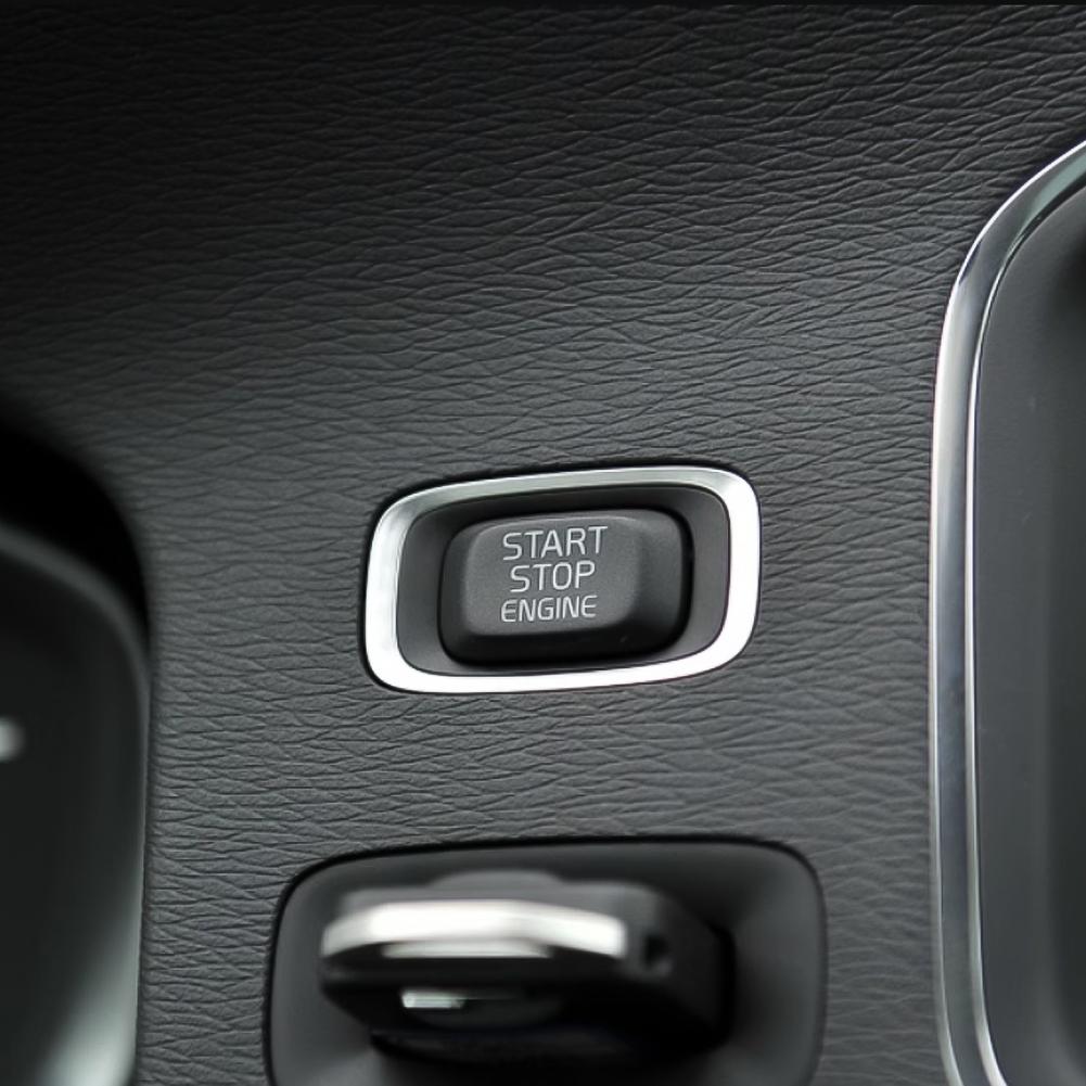Car Engine Start Button Replace Cover Stop Swtich Key Decor Trim Sticker For Volvo V40 V60 S60 XC60 S80 V50 V70 XC70 Car Styling