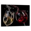 Szklana Płyta Deska Do Krojenia 52X40 Wino