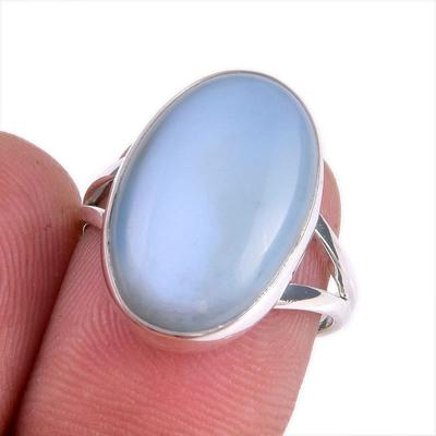Natural Owyhee Opal Gemstone 925 Solid Sterling Silver Jewelry Ring Size 7 Q7q53