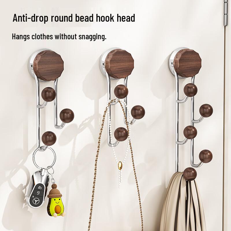 ZNMW Schlüsselhaken im Vintage-Stil mit Saugnapf