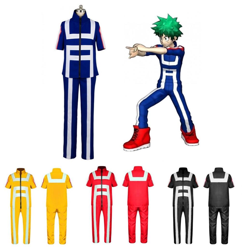 Premium Quality Boku No Hero Academia Izuku Midoriya Cosplay Training Uniform