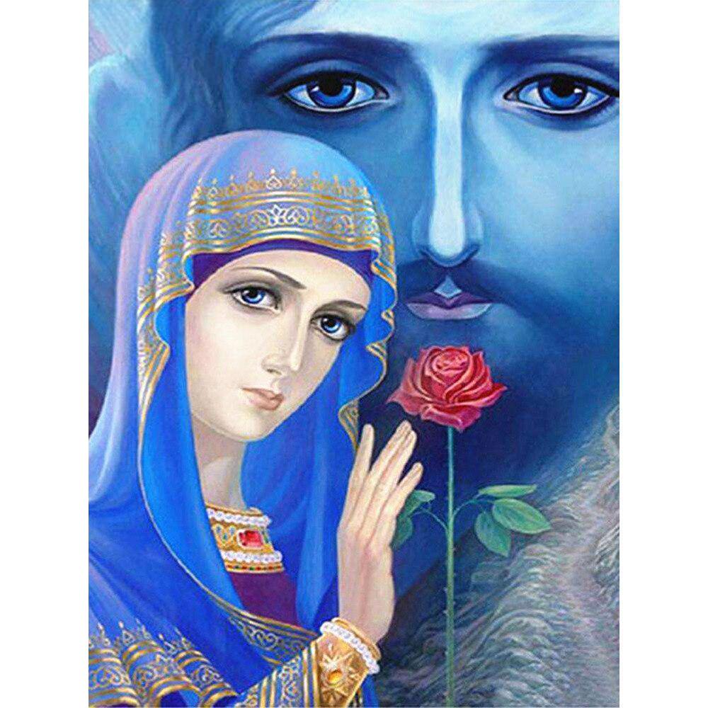 5D DIY Diamond Art Painting Deer Landscape Cross Stitch Full Square Round Drill Diamond Embroidery Animal Mosaic Decor for Home