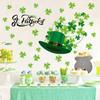 St. Patrick's Day Clover Hat Bedroom Living Room Festive Atmosphere Decorative Stickers