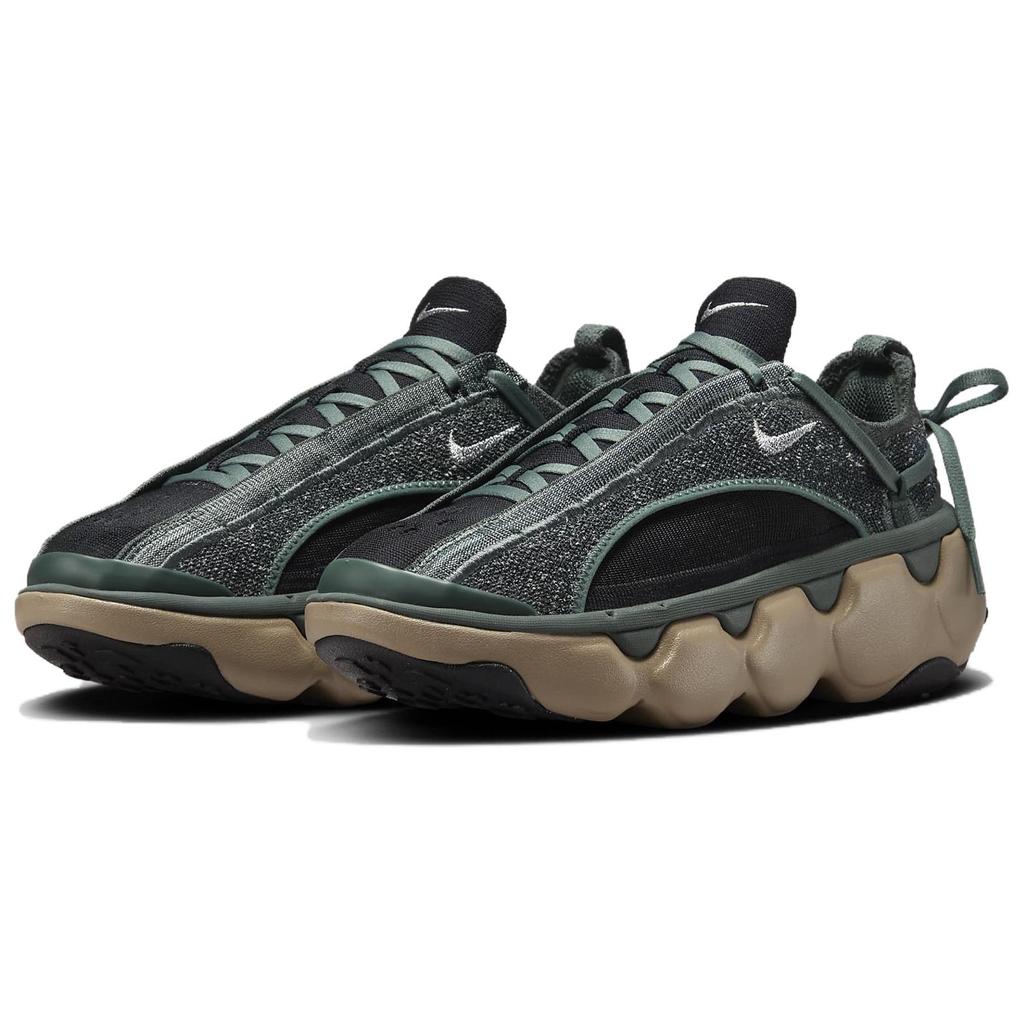 Nike Flyknit Bloom Vintage Green Black Khaki Metallic Silver Women's Sneakers FD2149-301