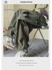 Salopette retrò da uomo in velluto a coste con coulisse e tasche grandi - Spessa e ampia per abbigliamento casual autunnale e invernale.