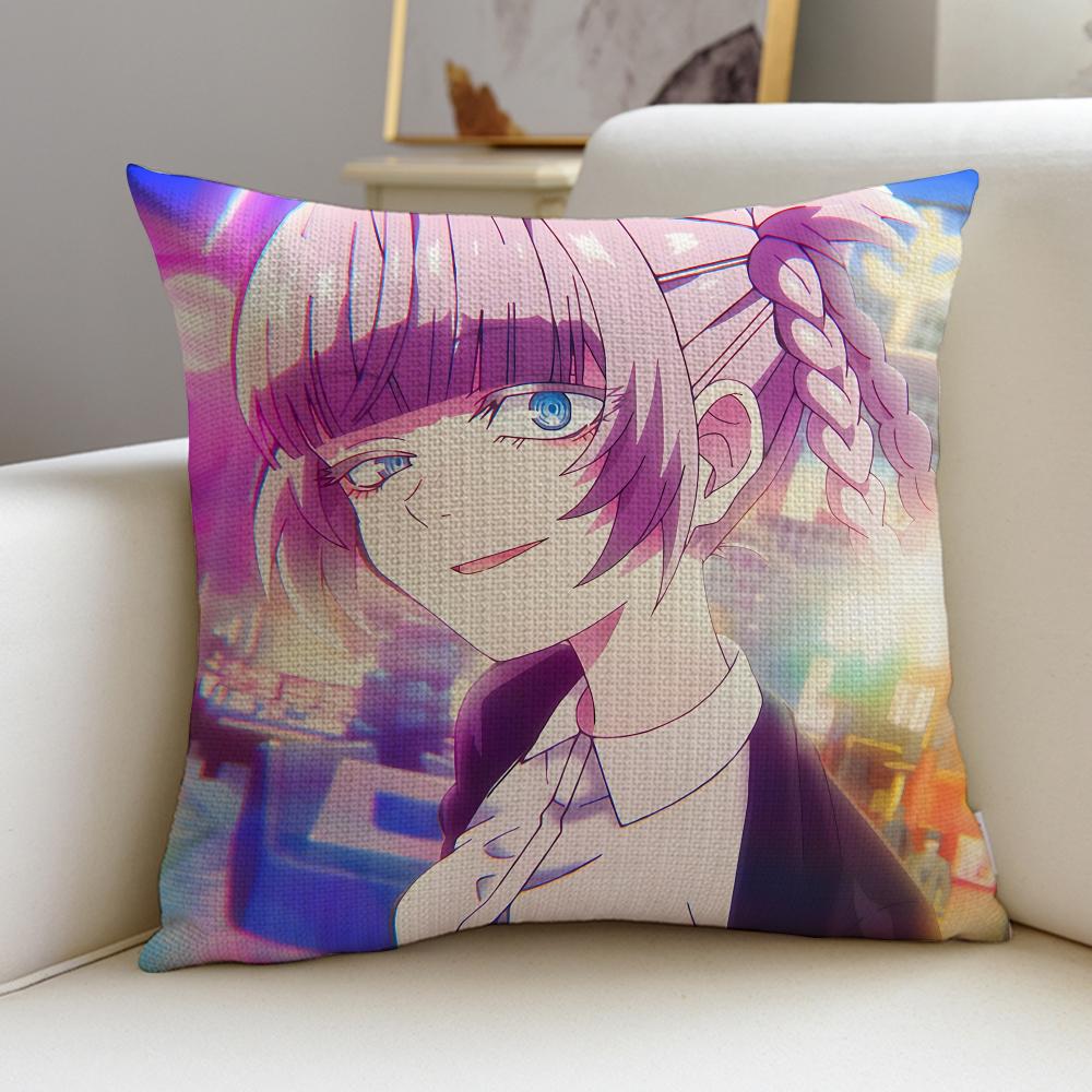 Romantic CCall of the NightS Cushion Cover Breathable and skinfriendly linen pillowcase square removable and washable cushion