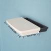 Plastic Floating Wall Mount Shelf Slide Open Display Rack with Drawer  Entryway