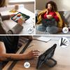 Tablet Case For Xiaomi Redmi Pad 2 Pro Silicone + PC Hand Grip Kickstand Cover with Shoulder Strap