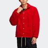 Adidas Originals Reversible Single-Breasted Cotton Jacket Men Outerwear Red HY7291