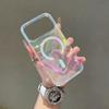 Iridescent Gradient iPhone 17 Pro Max Magnetic Case - Apple 16 PM Compatible, Transparent, Full Coverage, Protective
