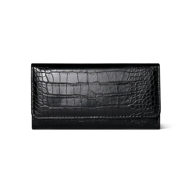 Luxury Crocodile Pattern Long Wallet for Women Large Capacity Clutch Purse Multi Card Holder Phone Wallet Fashion Lady Handbag