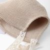 Japanese Minimalist Knit Bucket Hat For Women Wide Brim Sun Hat With Ribbon Beach Cap For Travel Outdoor City Casual Sunhat New