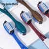 Brosse à dents Sanxiao Meijie pour homme, poils medium-durs, nettoyage en profondeur, manche souple.