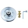 Lawn Mower Idler Pulley Replacement Kit Compatible with Models 593787801 532173902 146763 Y155H107RBA LZ11577 for Belt Stability