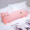 Plush Cat Cartoon Toy Stuffed Doll Sleeping Bed Headrest Decoration Kids Gift