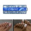 Quick Extension Nail Molds Featuring Measurement Scale Gel Nail and Toenails Extension 150pcs for Manicures Pedicures