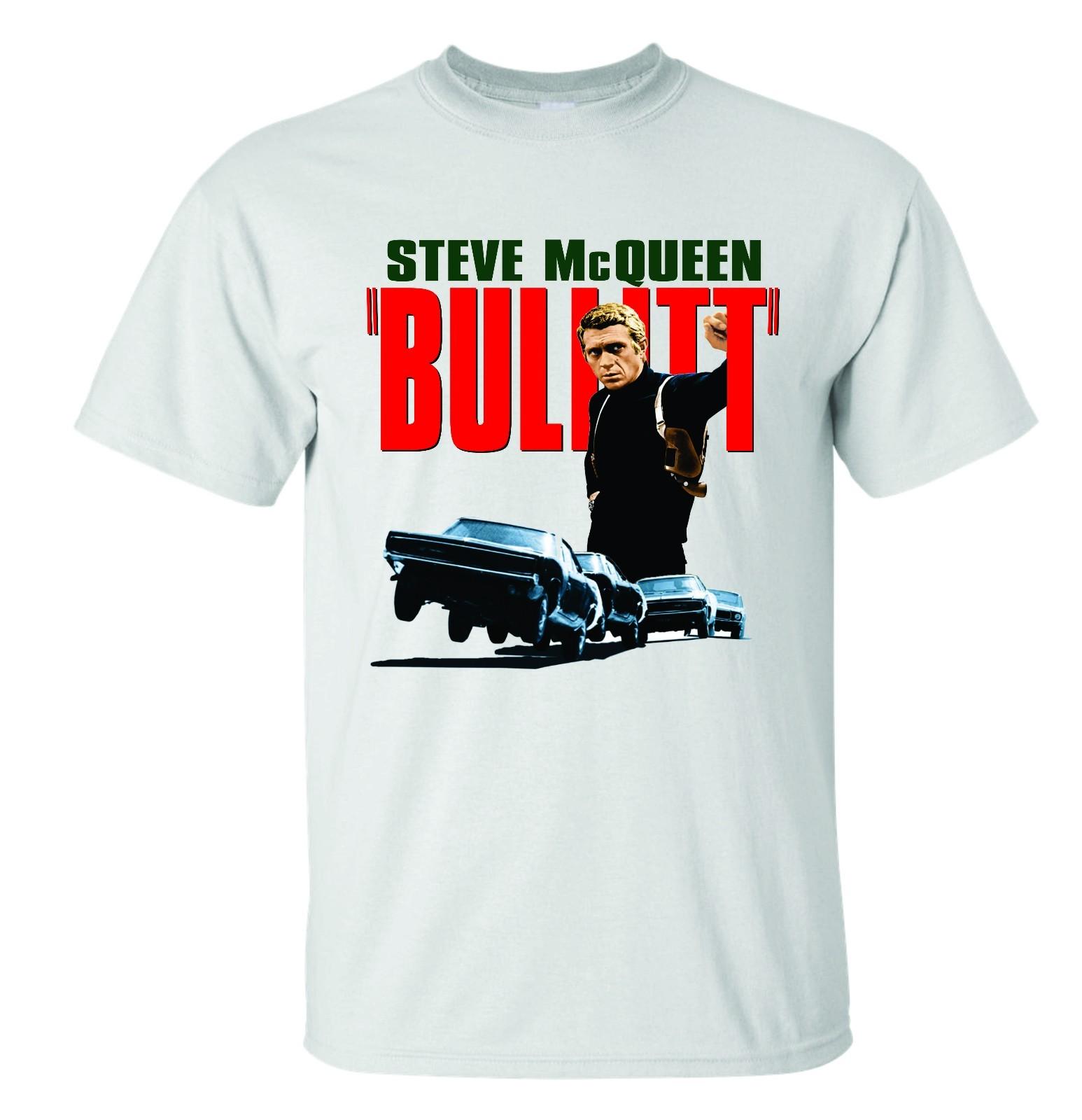 BULLITT T-shirt STEVE MCQUEEN CLASSIC MOVIE MUST SEE! XXXL