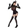 Women Full-Body Stockings With Garter Belt Five-Finger  Seamless Oil Shiny Stockings Sexy 5d Transparent Erotic Underwear