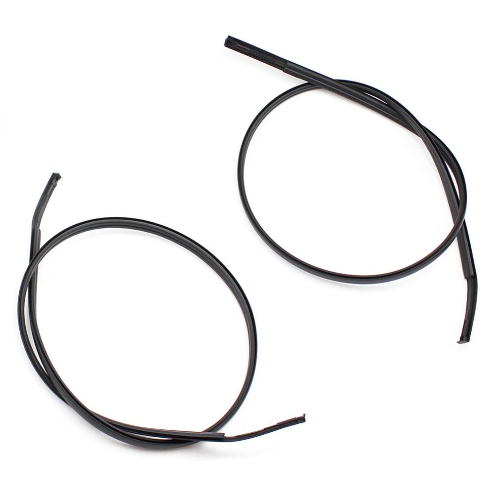 Pair Left & Right Side Roof Strip Moulding Trim For 12-14 Toyota Yaris Hatchback