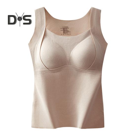 

Жилет-подкладка 3D Cup Shape Теплый Удобный Самонагревающийся Термотоп Утепленный Бесшовный Осенне-Зимний Базовый Жилет M хаки