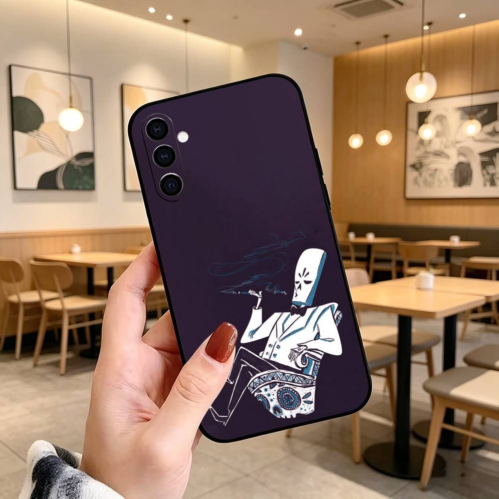 Game Grim Fandango Phone Case For Samsung Galaxy A73,A72,A71,A70,A53,A52,A51,Soft Silicone Black Cover