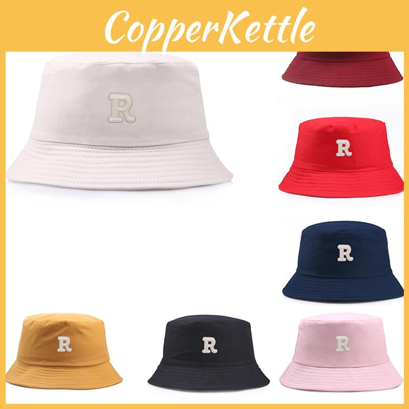 Stylish Cotton Bucket Hats With Letter R For Women And Men Perfect For Summer Outings!