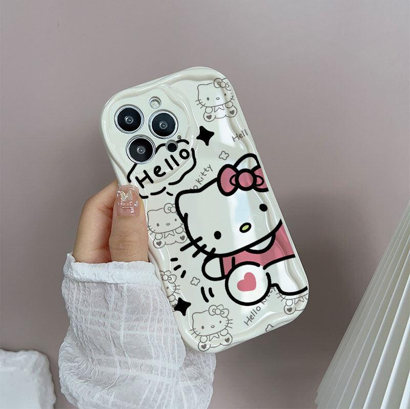 Phone Case For Xiaomi POCO X8 Pro 15T 5G M7 F7 X7 Pro M6 X6 F4 NFC X5 F6 5G Cartoon Hello Kitty Korean TPU Casing