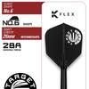 Target Japan PRIME SERIES SCREAM GEN2 Akito Yamagata Tungsten 2BA Soft Tip Darts 6 Shape Flights and Shafts 90% K-Flex Set, 19.0g, K-Flex No.