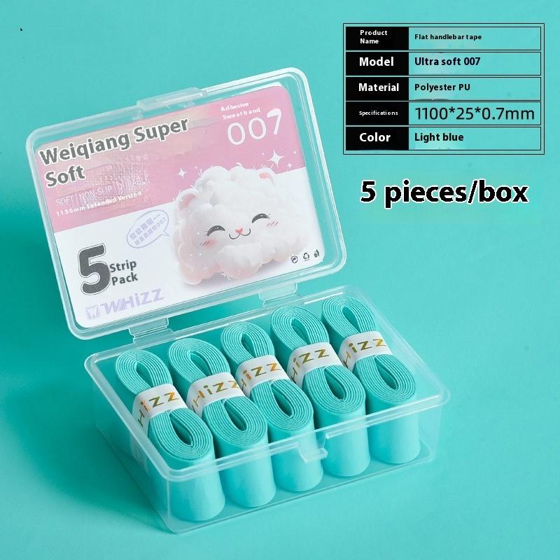 Non-Slip Shock-Absorbing Badminton Racket Grips PU Tennis Badminton Grip Tape Wrap Wear-resistant Sweat-Absorbent Tennis Wrap