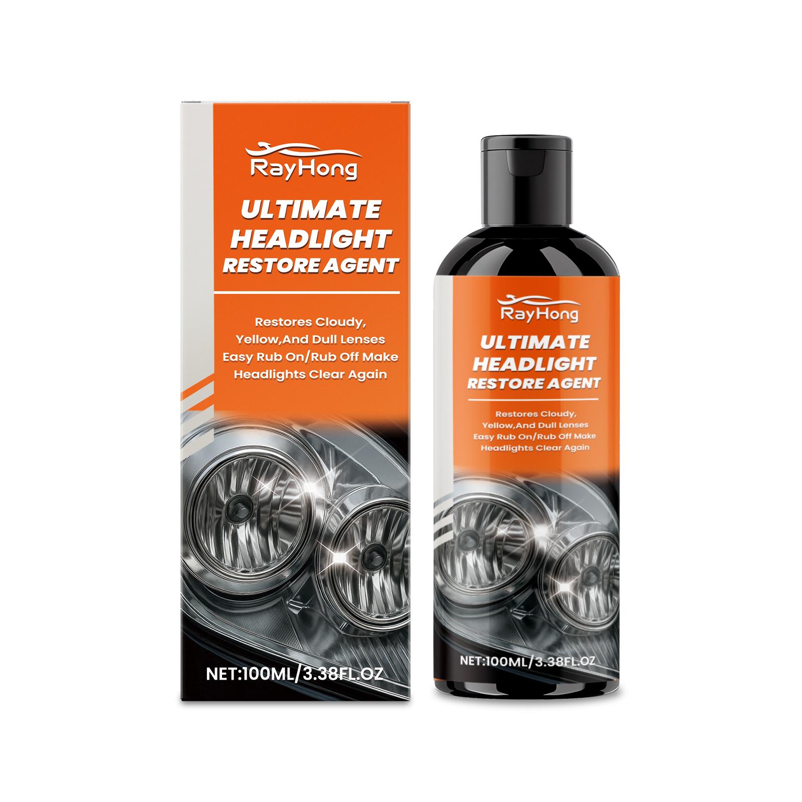

100ml Car Headlight Restoration Polishing Kits Headlamp Repair Kits Car Light Polisher Cleaning Paste Car Paint Care