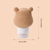 Silicone Bear Travel Bottle Leak Proof Squeezable Refillable Travel Accessories