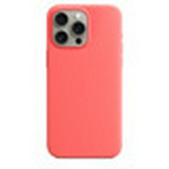Apple iPhone 15 Pro Max Liquid Silicone Magnetic Case with Pop-up Animation