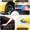 Round Waxing Car Washing Sponge Block Crystal Plating Polishing Cleaning Tool Waxing