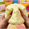Jumbo ostekubbe Stressball Formbar Langsom Tilbakefjærende Klemball Asmr Sensorisk Anti-Stress Fidget Voksne Barn Gaver Hjemmeinnredning