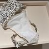 Damen Sommer Dünner Stil Leichter Luxus Sexy Spitze Perle Satin Liebe Slip